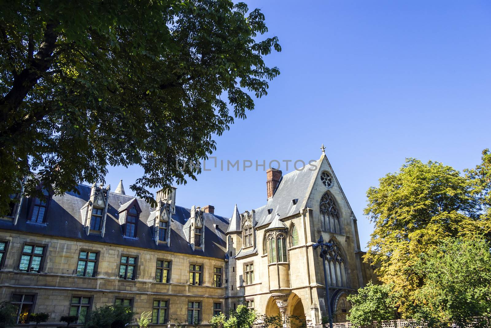 National Museum of the Middle Ages - Cluny. The building was founded by the rich and powerful 15th-century abbot of Cluny Abbey, Jacques d'Amboise in Paris