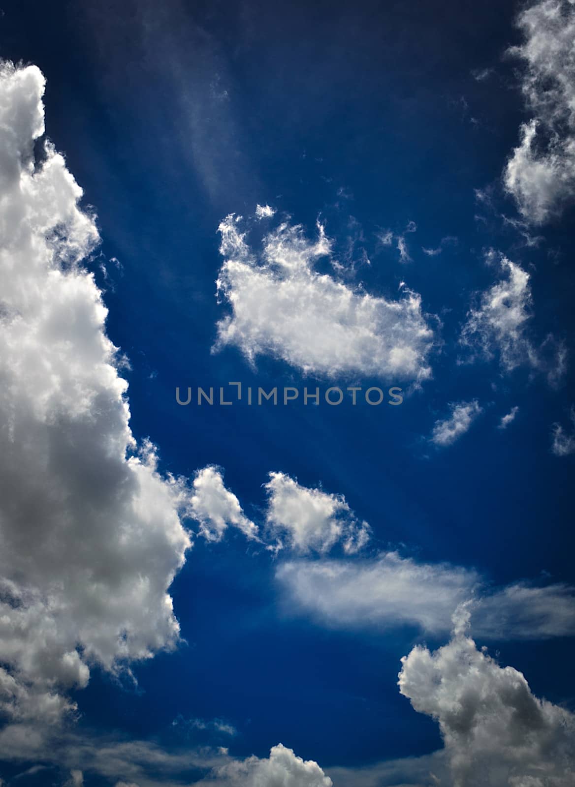 The Fuzz Cloud and Deep blue Sky.