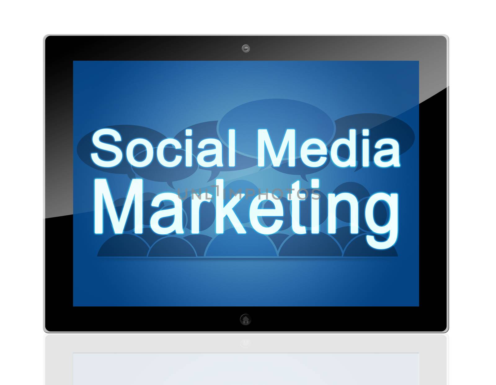 Tablet social Marketing by Mazirama