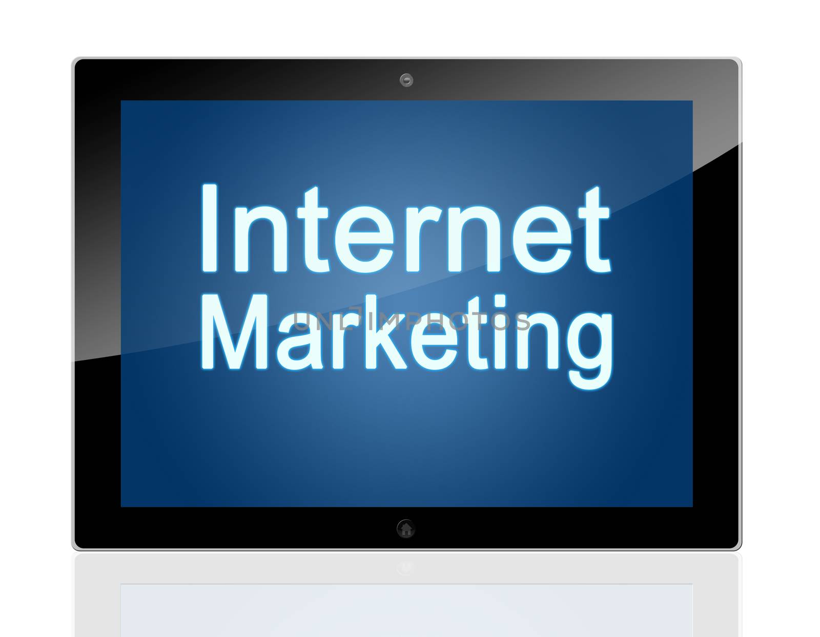 Tablet Internet Marketing by Mazirama