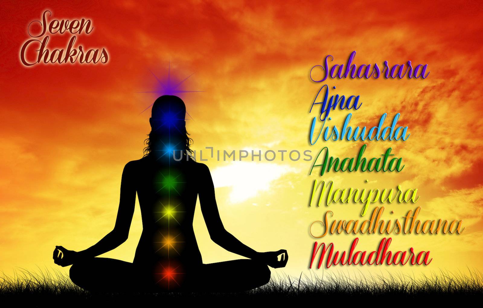 Seven Chakras by adrenalina