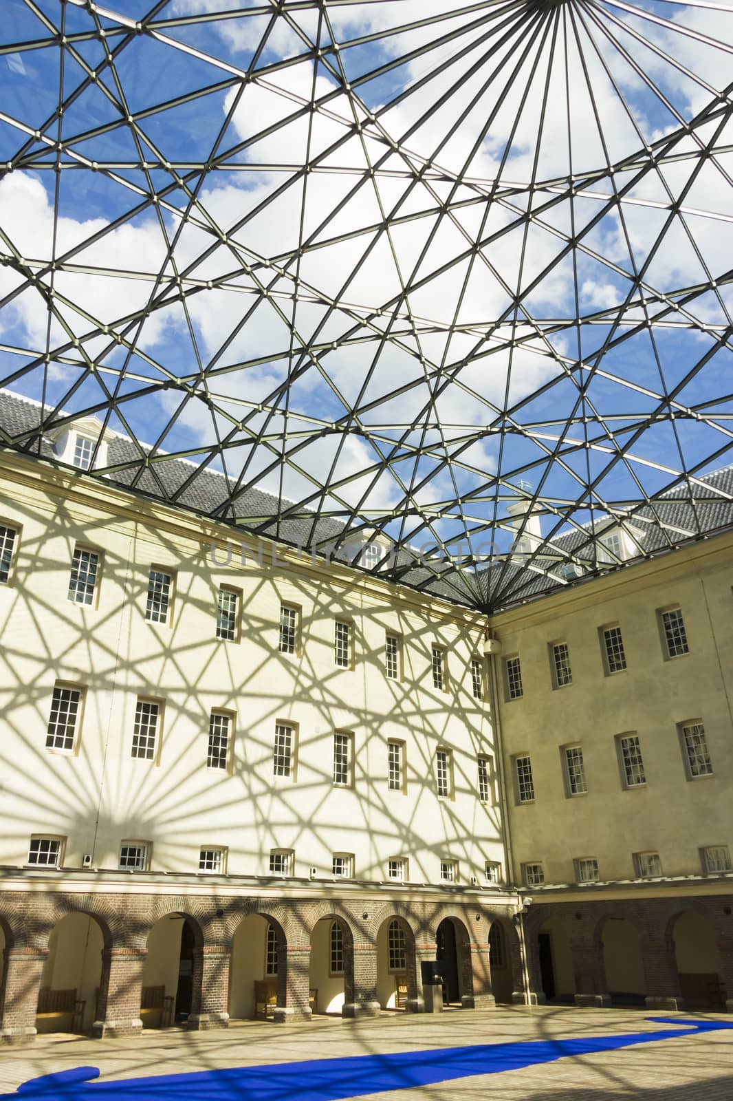 Skylight of The National Maritime Museum at Summer