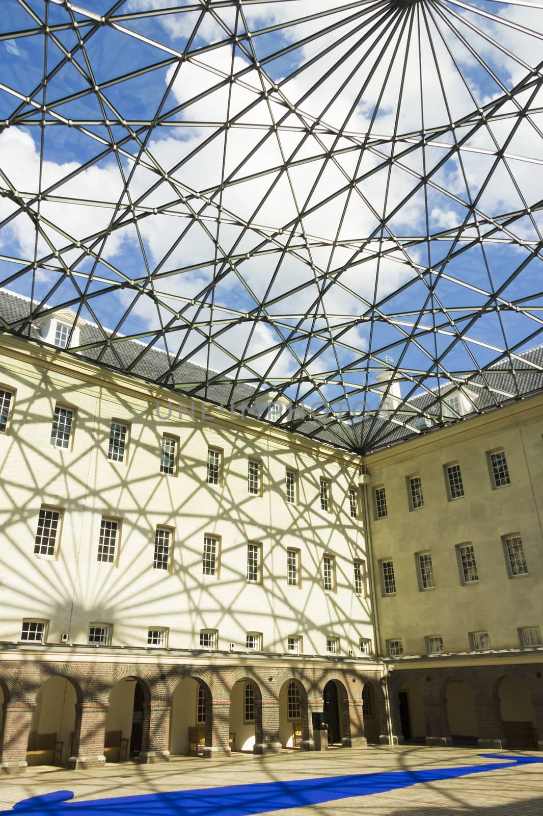 Skylight of The National Maritime Museum at Summer by Tetyana