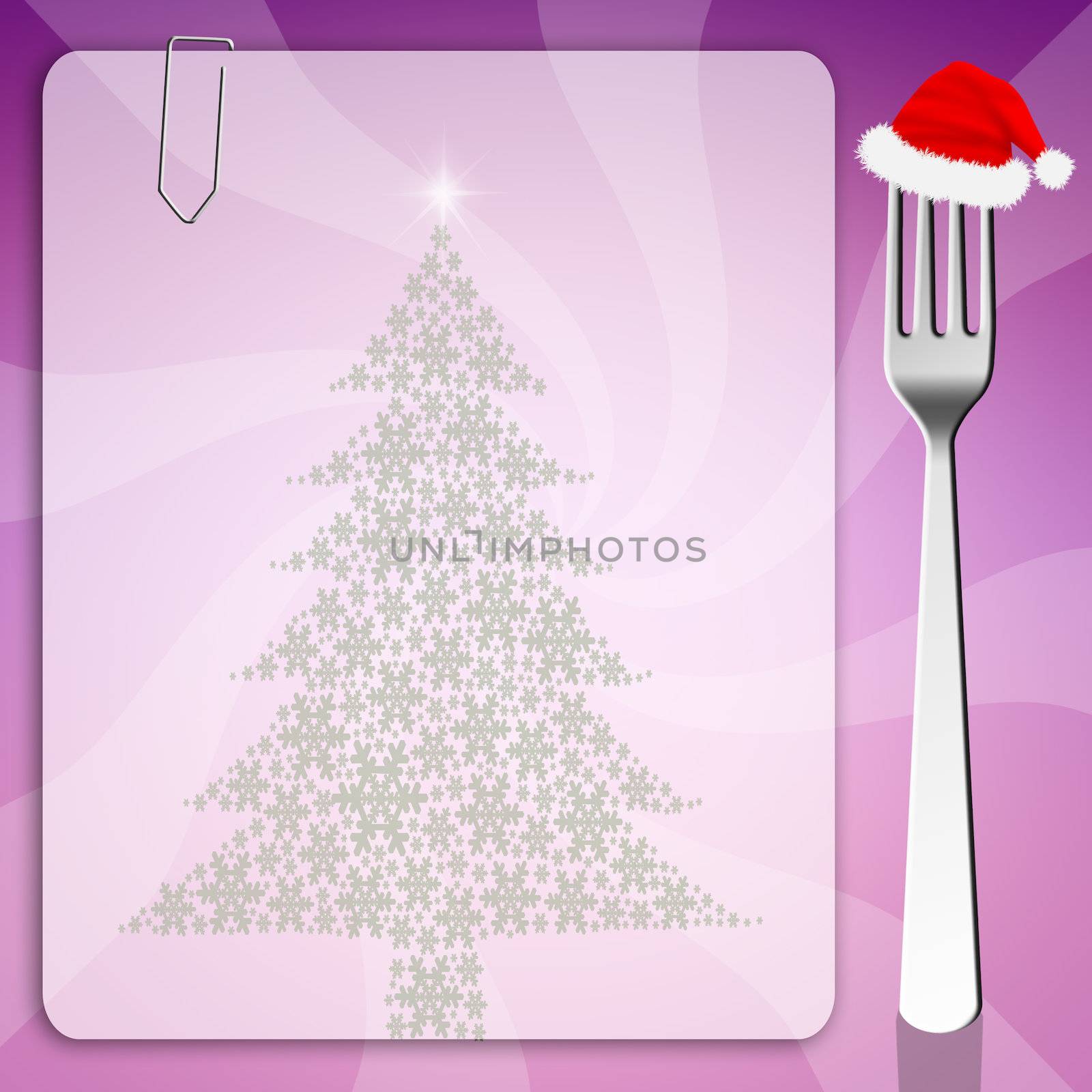 Christmas dinner menu by sognolucido