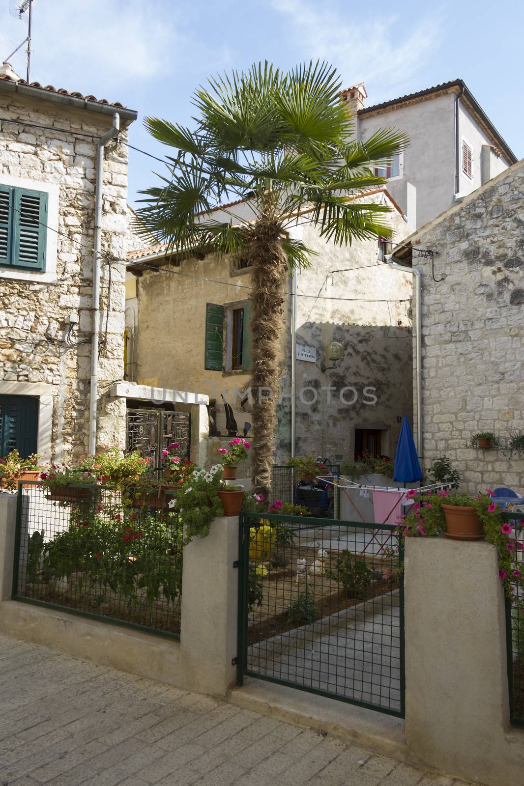 street in Porec, Croatia