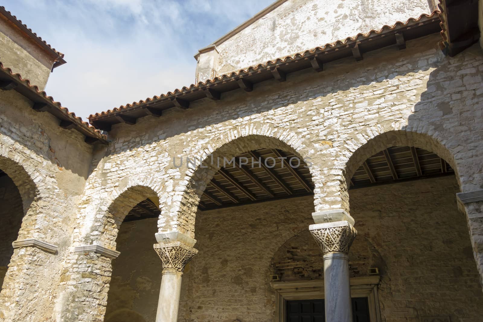 Croatia - Porec on Istria peninsula. Euphrasian Basilica - UNESC by Tetyana
