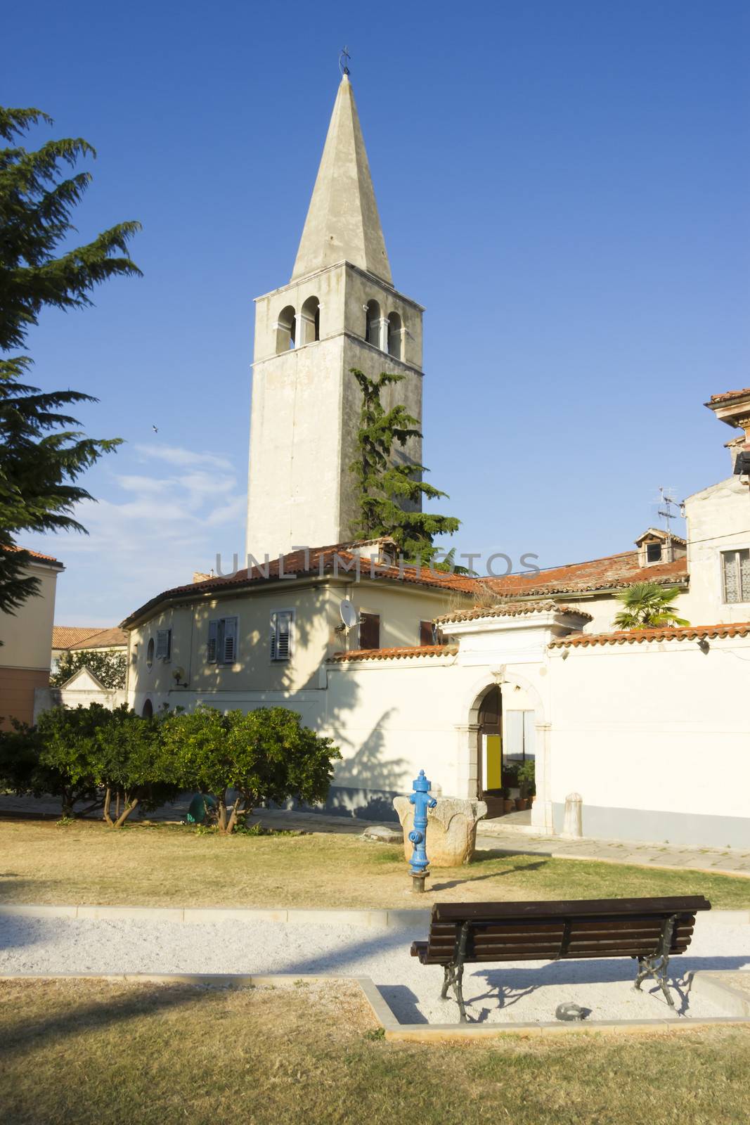 street in Porec, Croatia