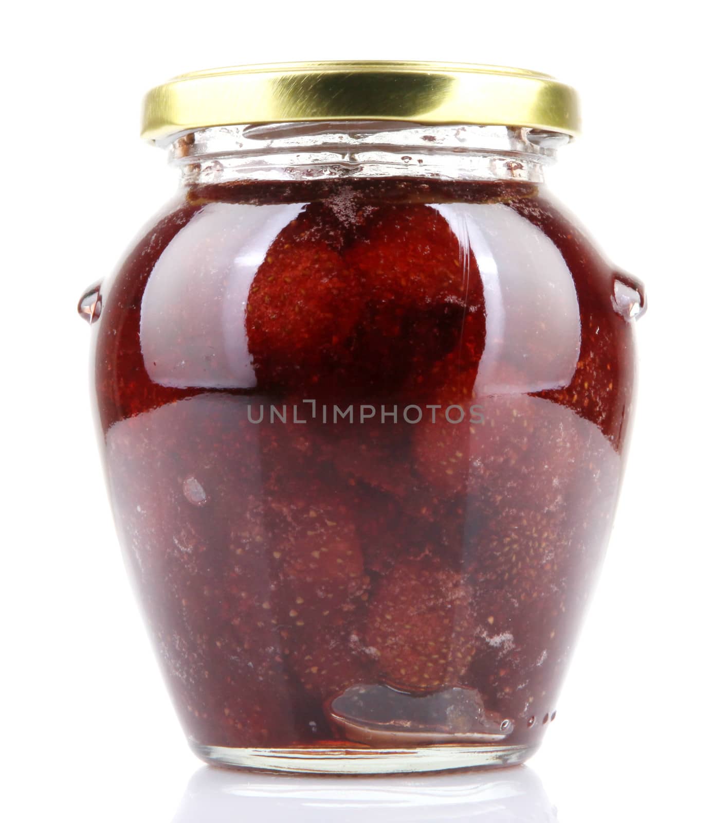Strawberry 
Jam Isolated On White