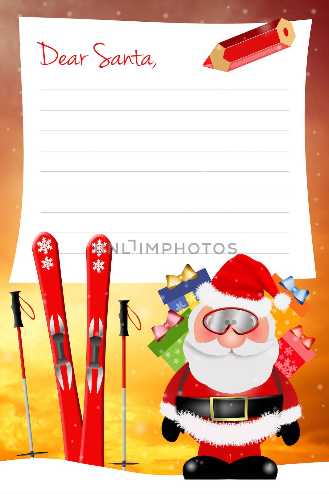Letters to Santa for Christmas