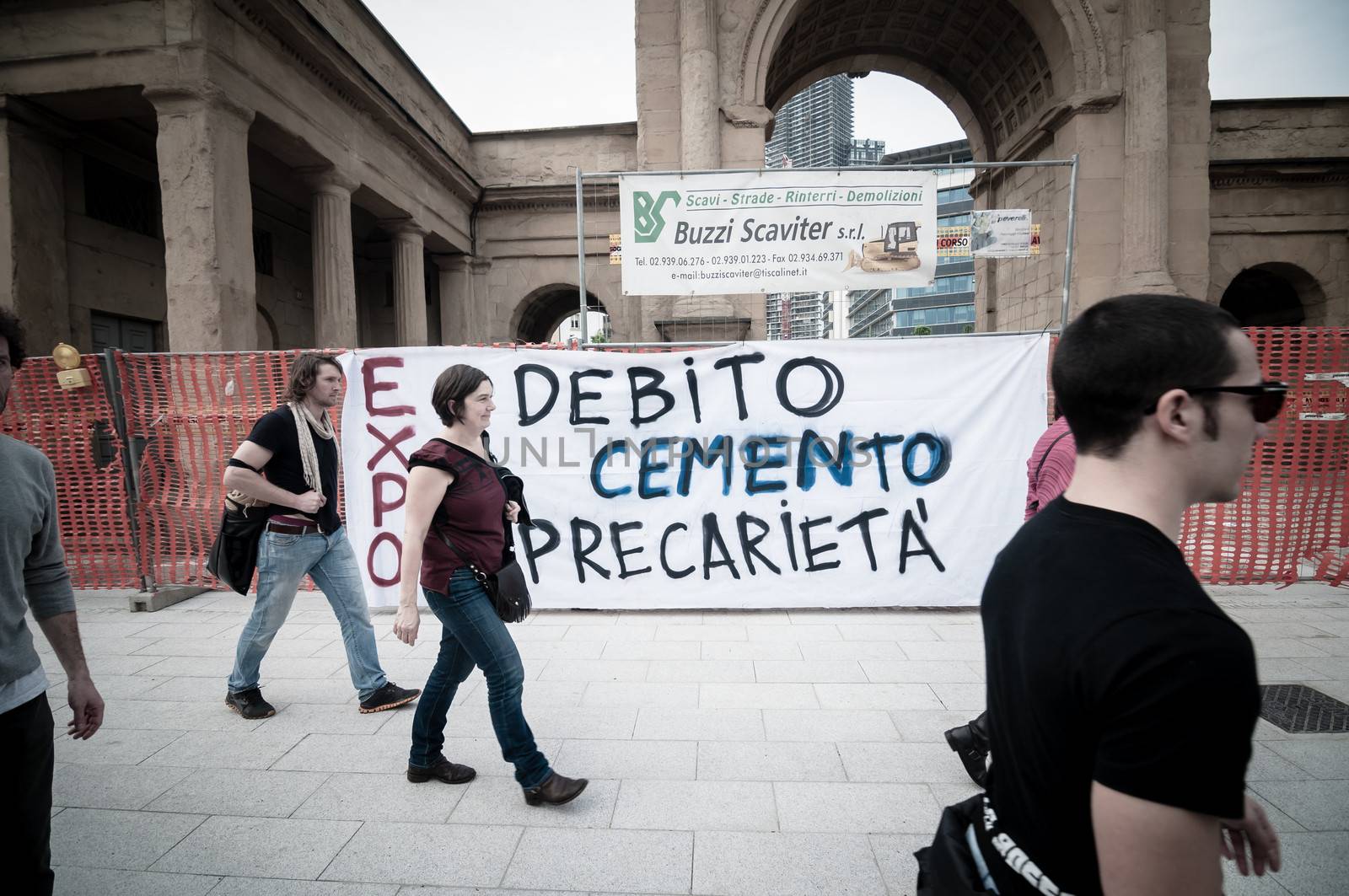 Labor day celebration in Milan May 1, 2013 by peus