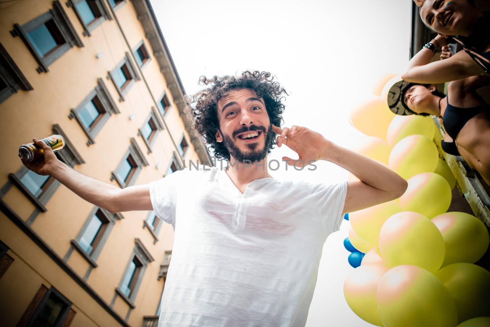 Gay Pride parade in Milan on June, 29 2013 by peus