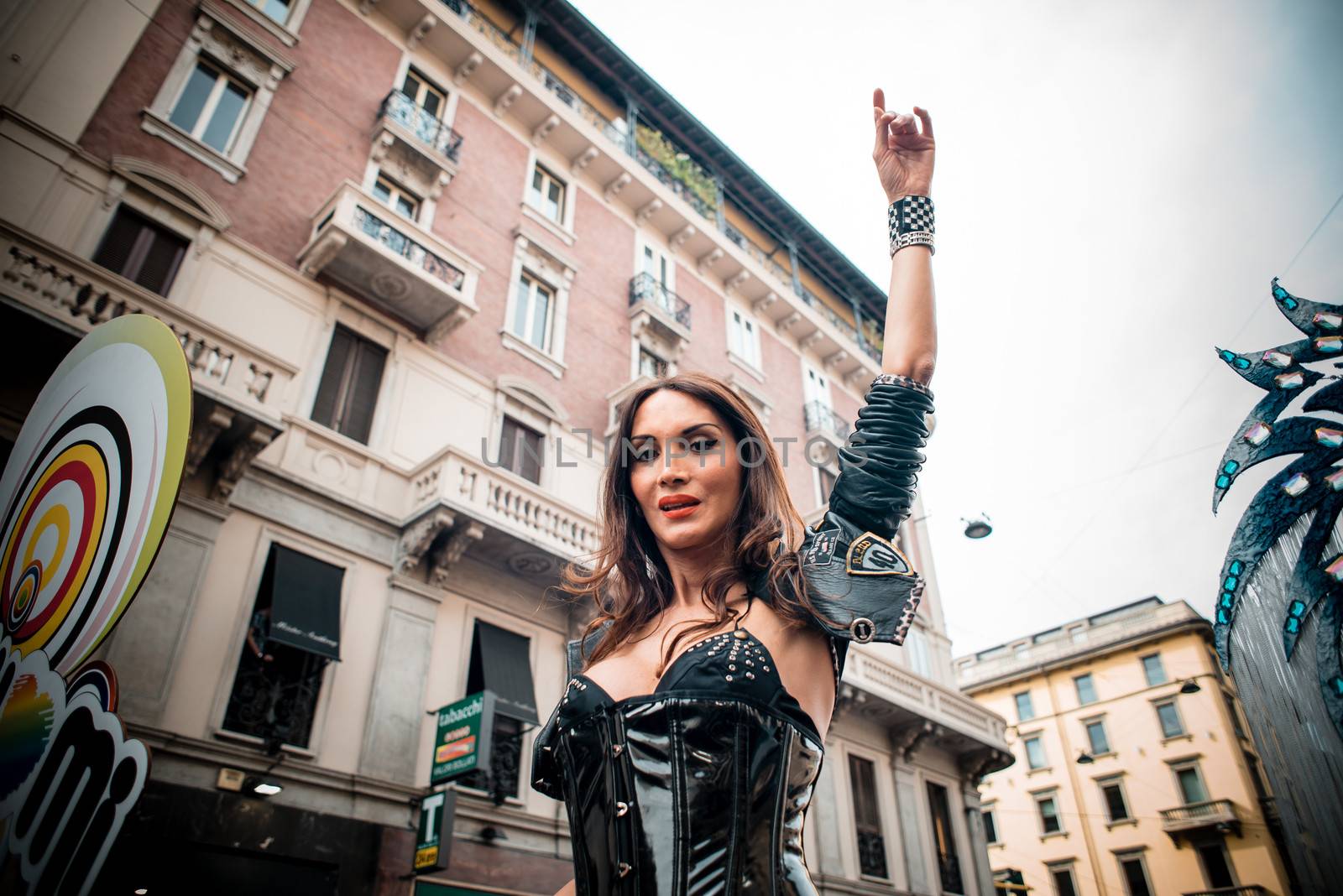 Gay Pride parade in Milan on June, 29 2013 by peus