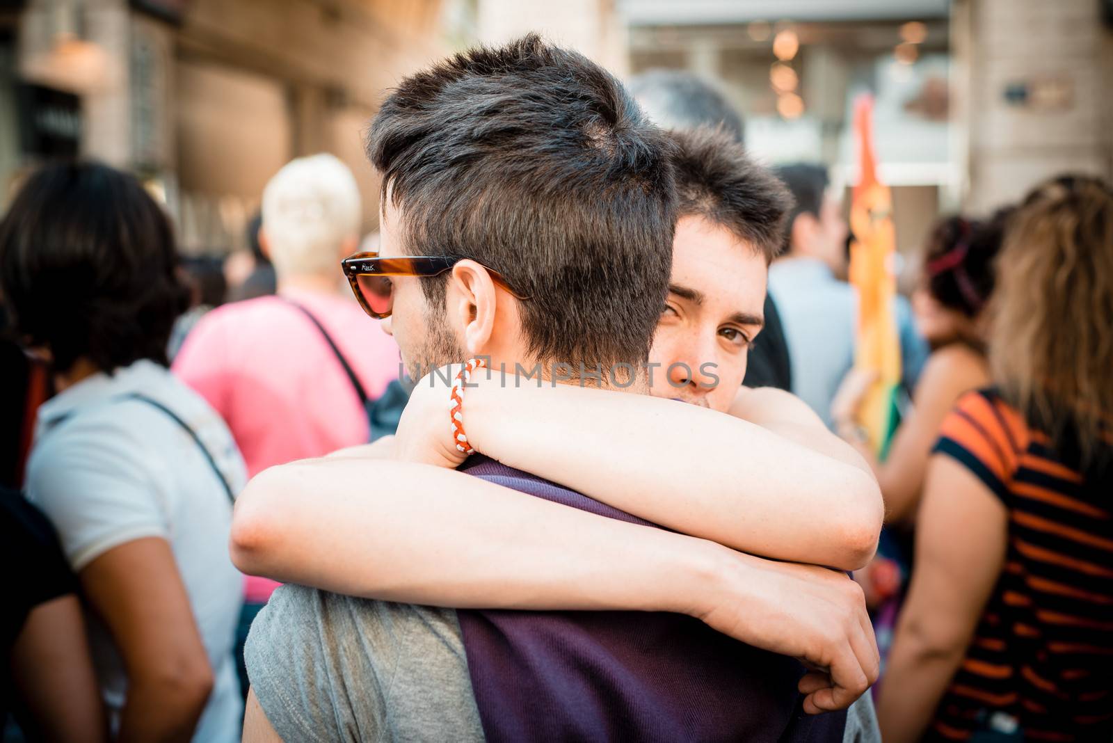 Gay Pride parade in Milan on June, 29 2013 by peus