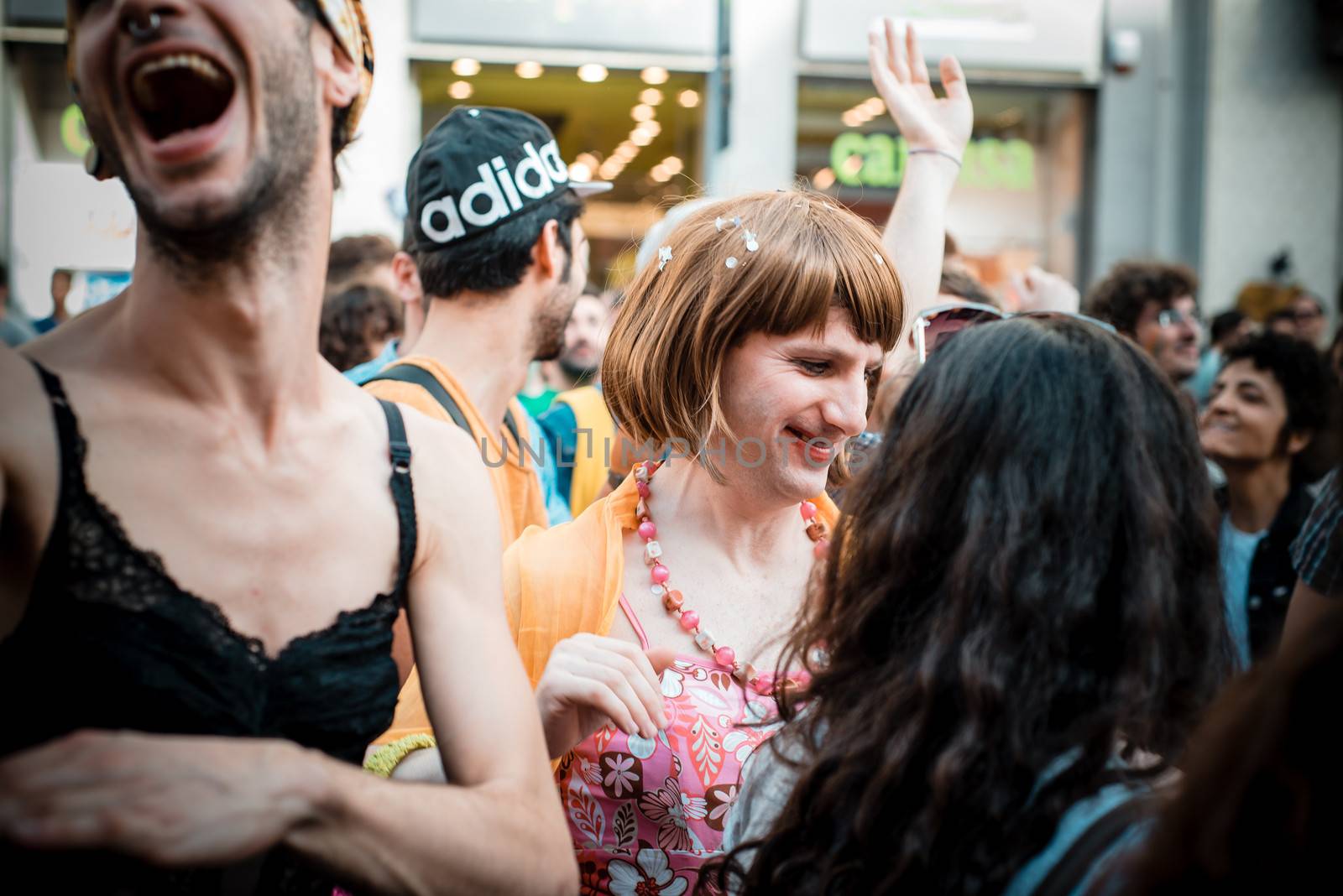 Gay Pride parade in Milan on June, 29 2013 by peus