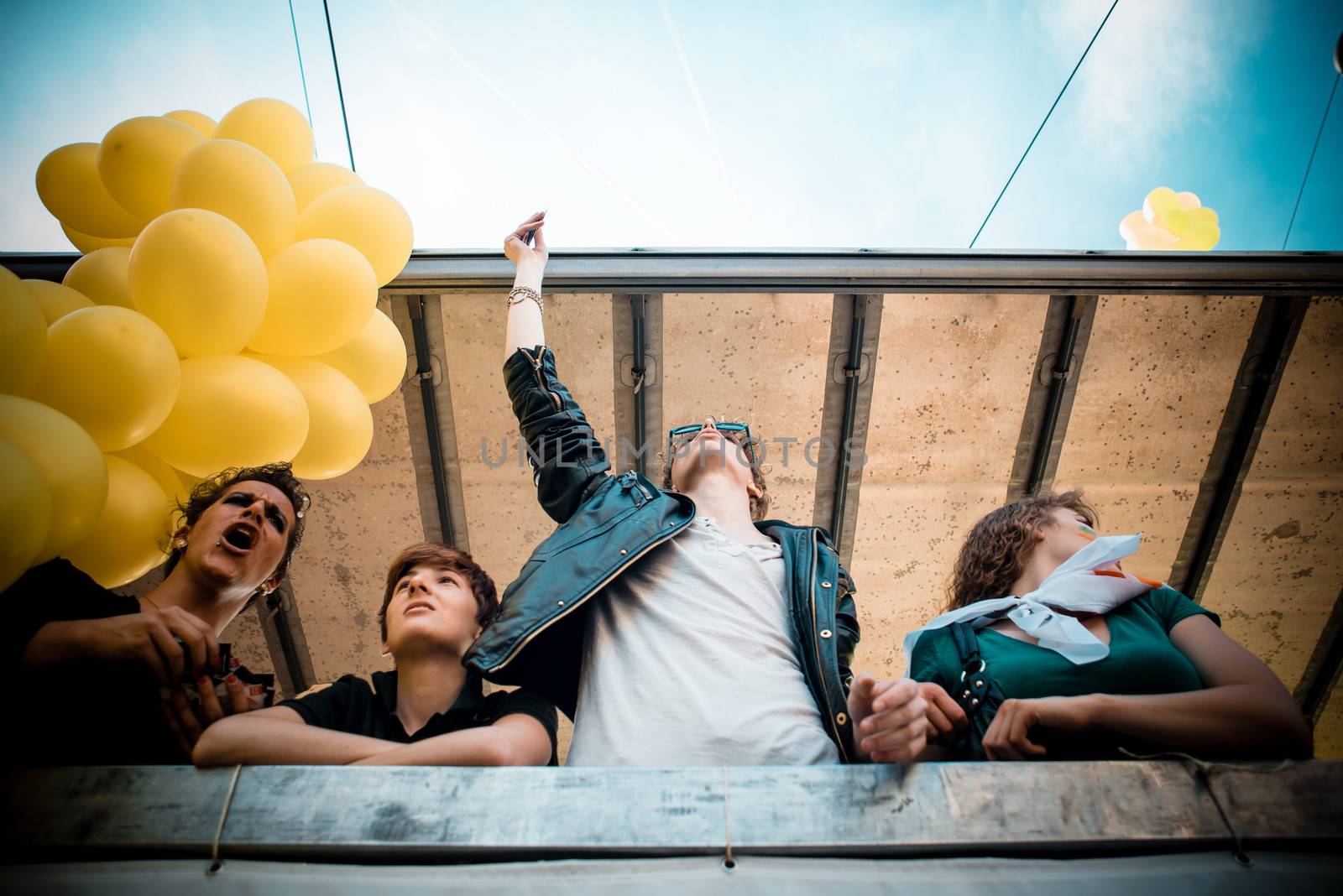 Gay Pride parade in Milan on June, 29 2013 by peus