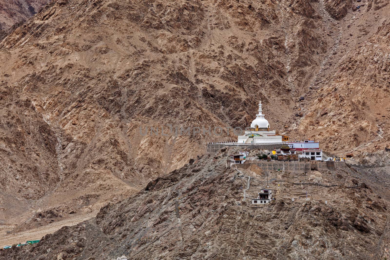 Shanti Stupa, Leh, Ladakh, India