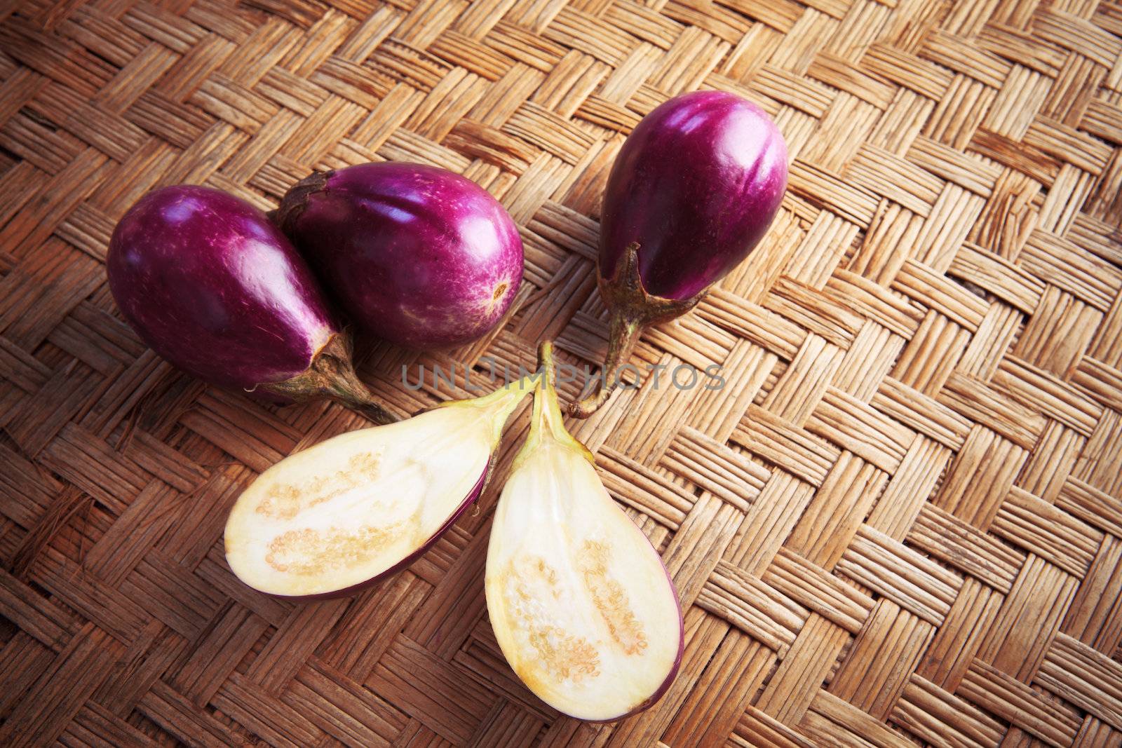 purple eggplant by khunaspix
