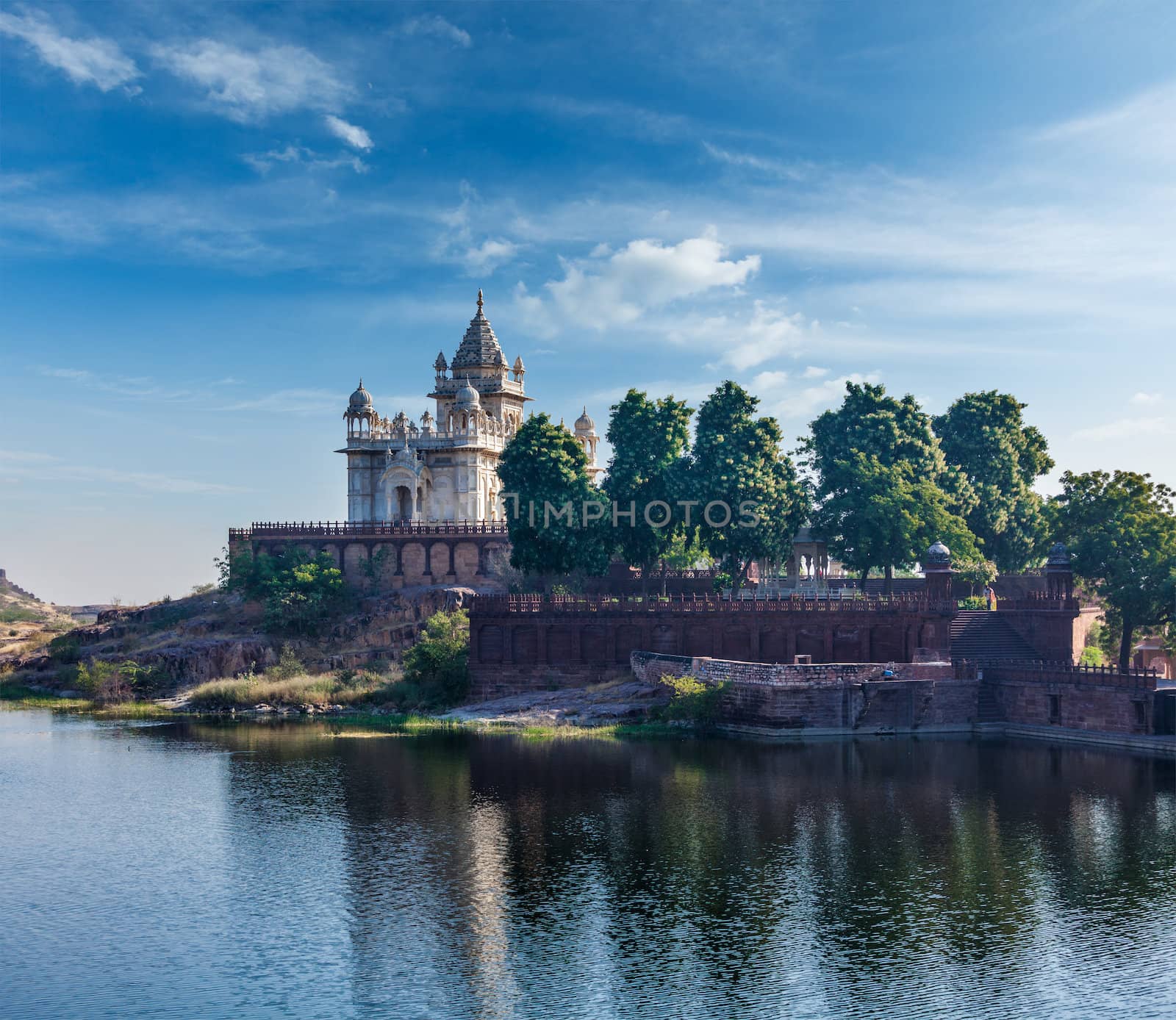 Jaswanth Thada mausoleum, Jodhpur, Rajasthan, India by dimol