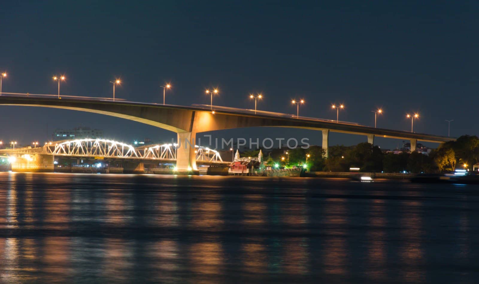 Bridge across the river. by aoo3771