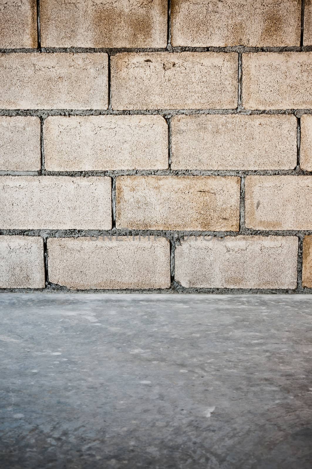 Block of concrete wall background