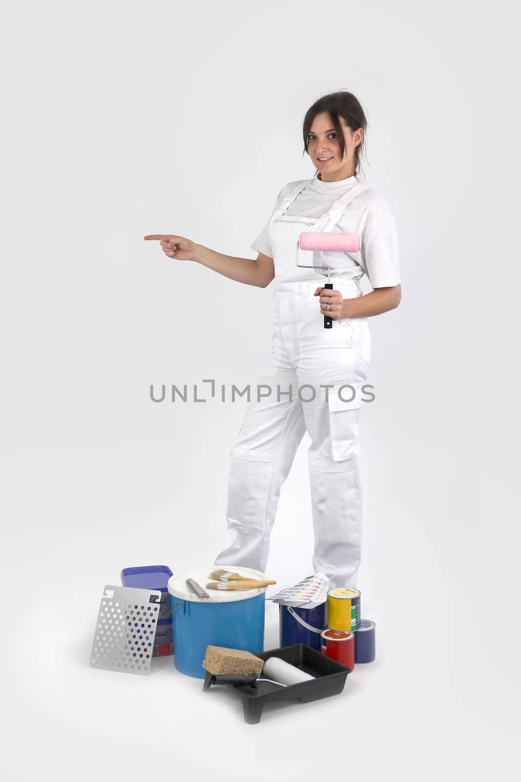 Decorator pointing at empty copyspace by phovoir