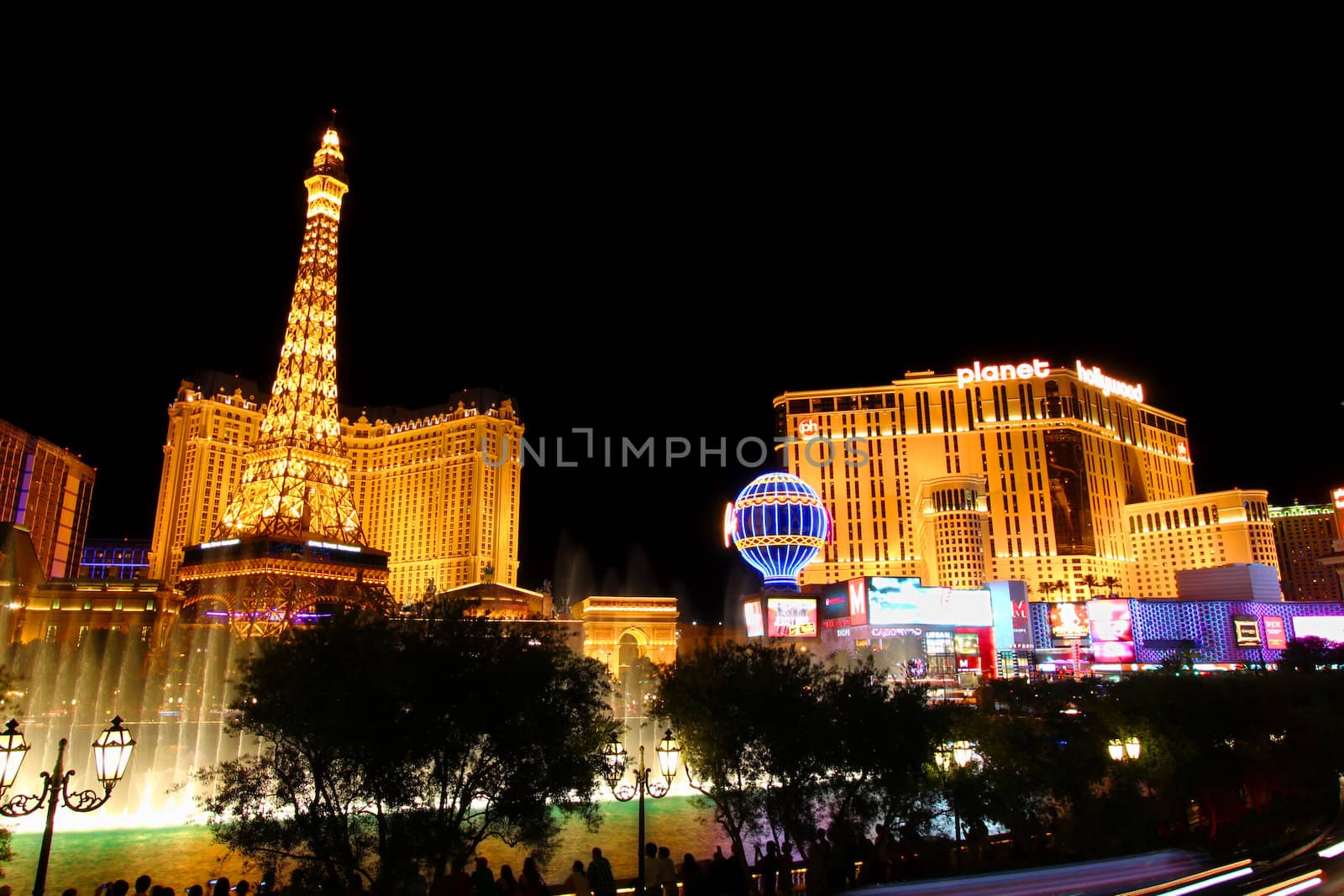 Las Vegas Strip Lights by Wirepec