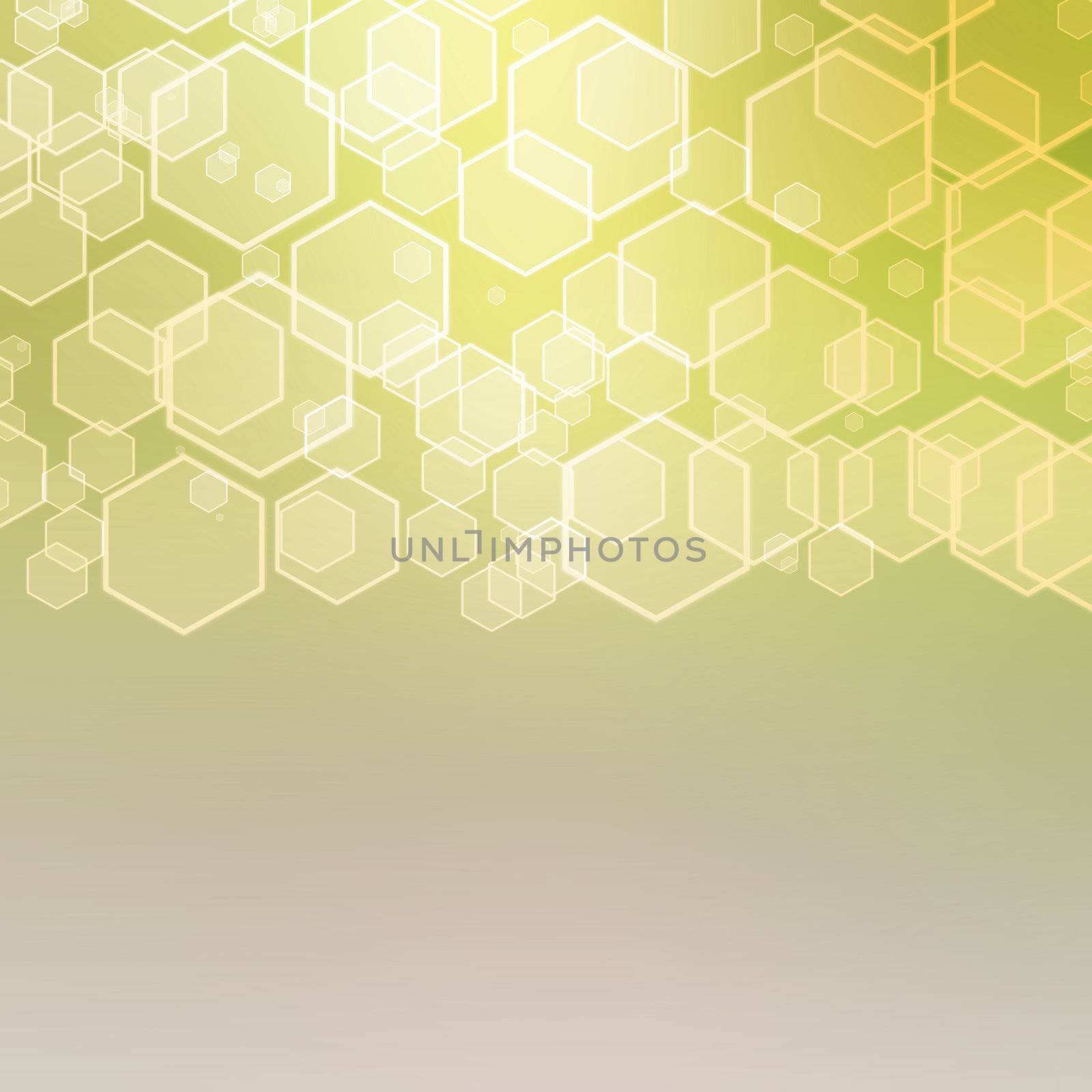 abstract background with hexagon texture