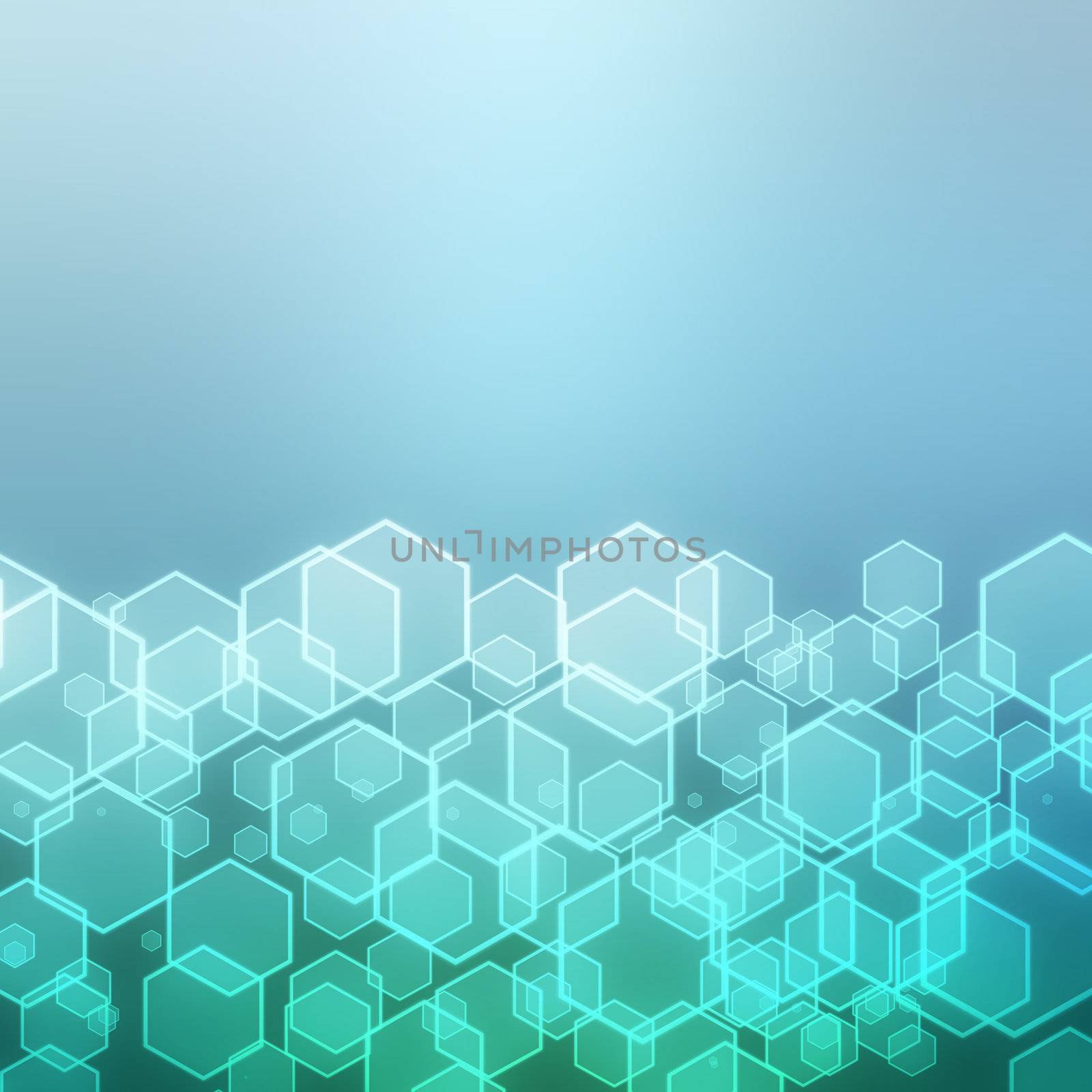 abstract background with hexagon texture