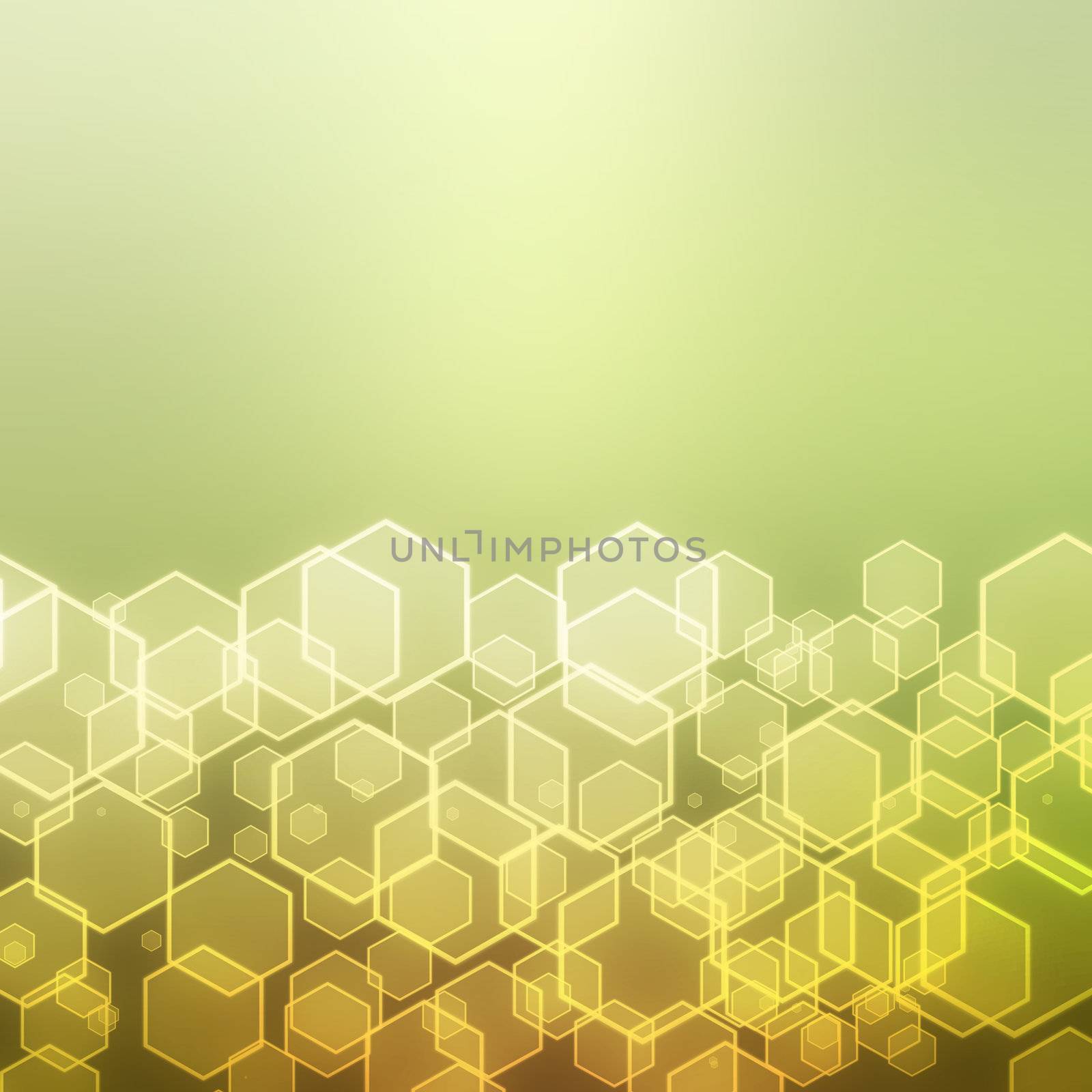 abstract background with hexagon texture