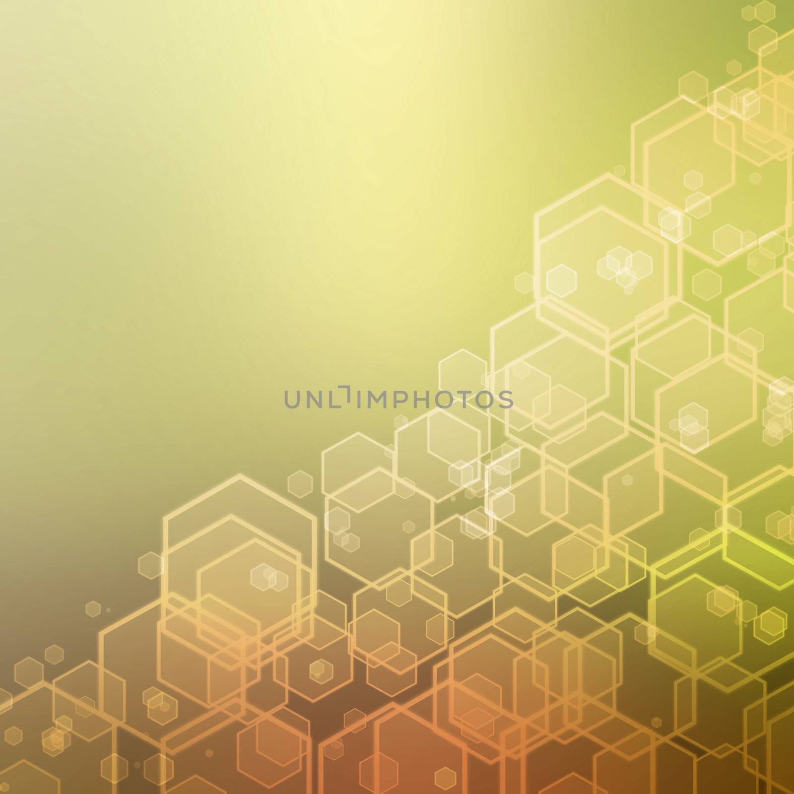 abstract background with hexagon texture