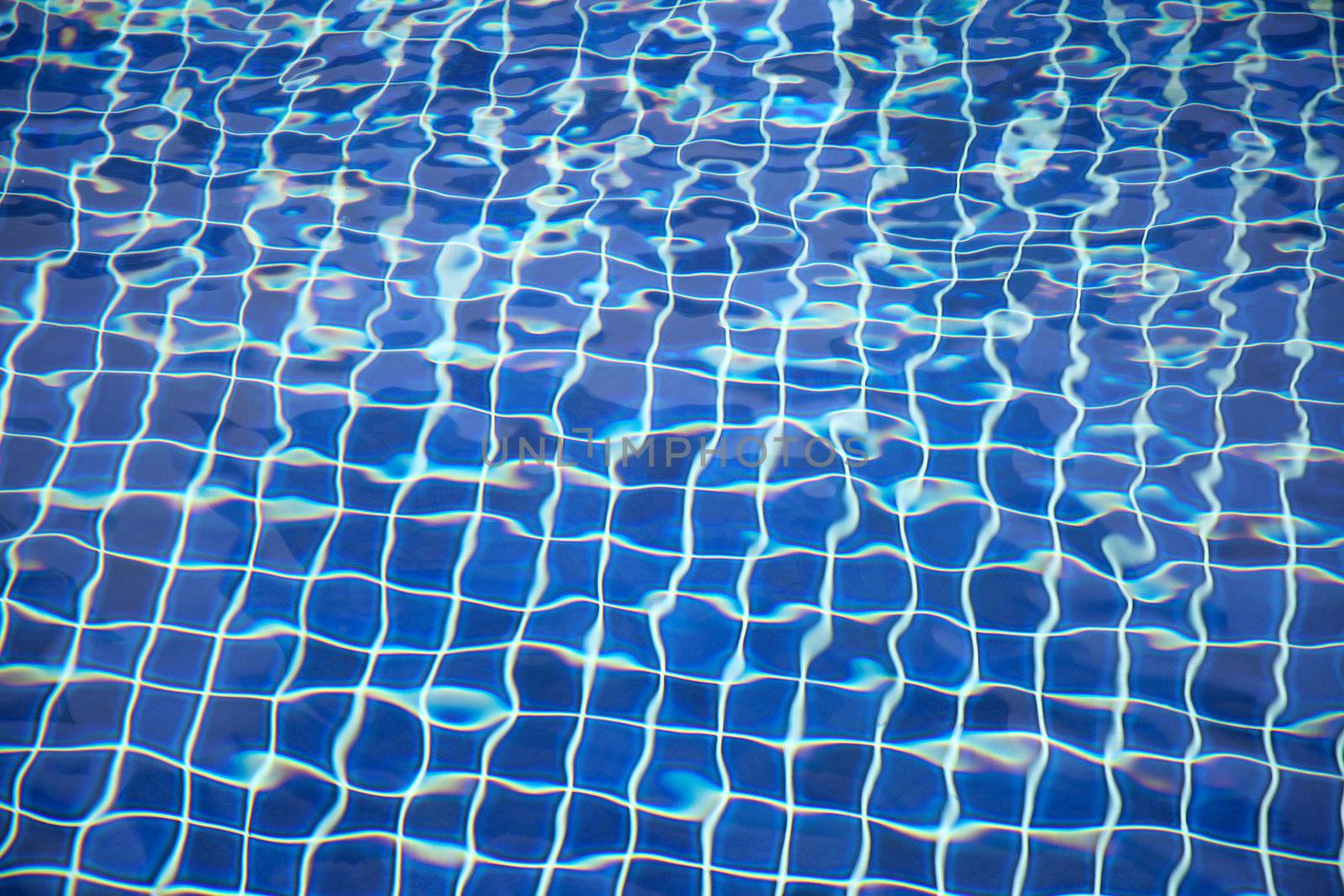 Swimming pool background with tiles
