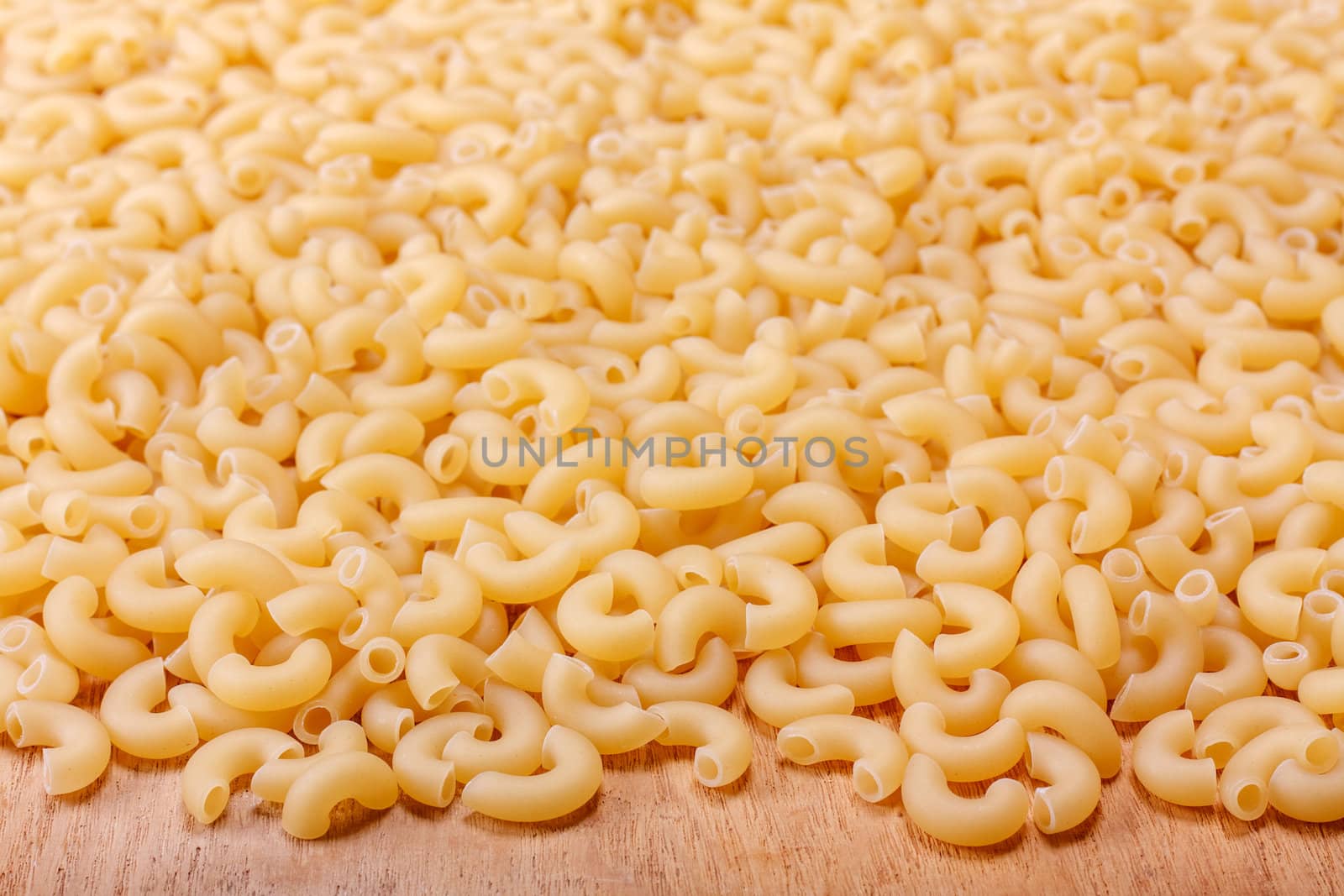 Italian Pasta Close Up. Food Background Texture.