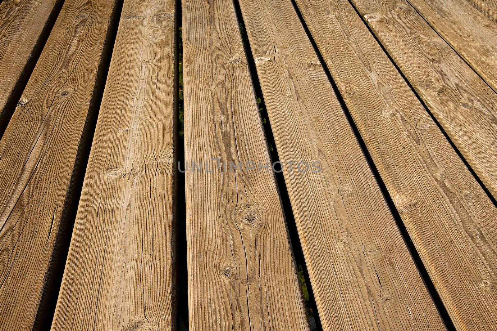 Wooden deck background lumber pattern