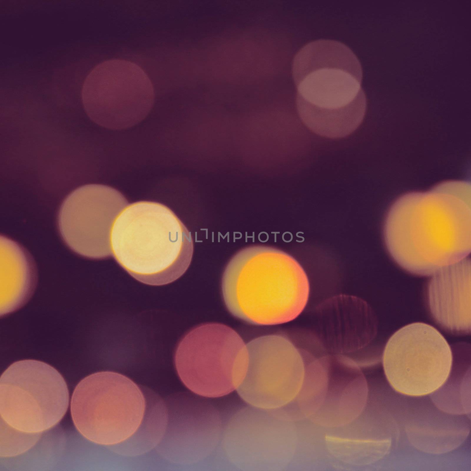 Abstract of bokeh background with filter effect