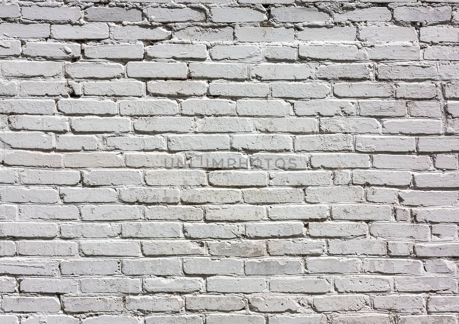White Brick Wall Pattern by ryhor