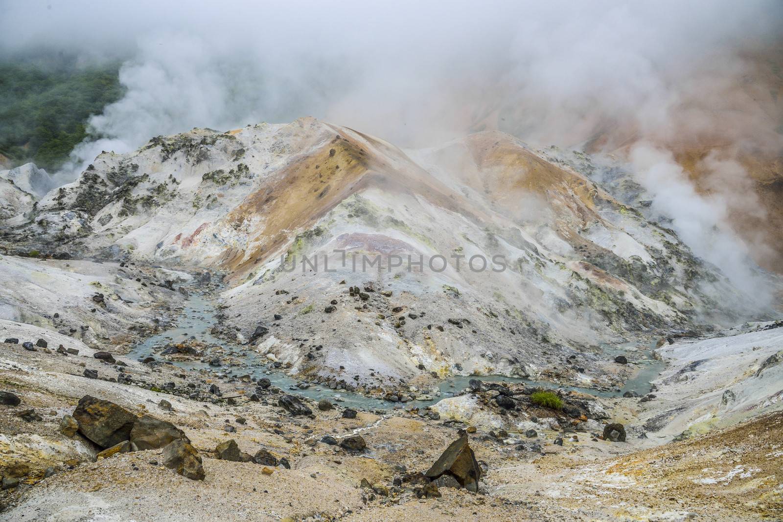 Jigokudani hell mountain in Noboribetsu Japan19 by gjeerawut