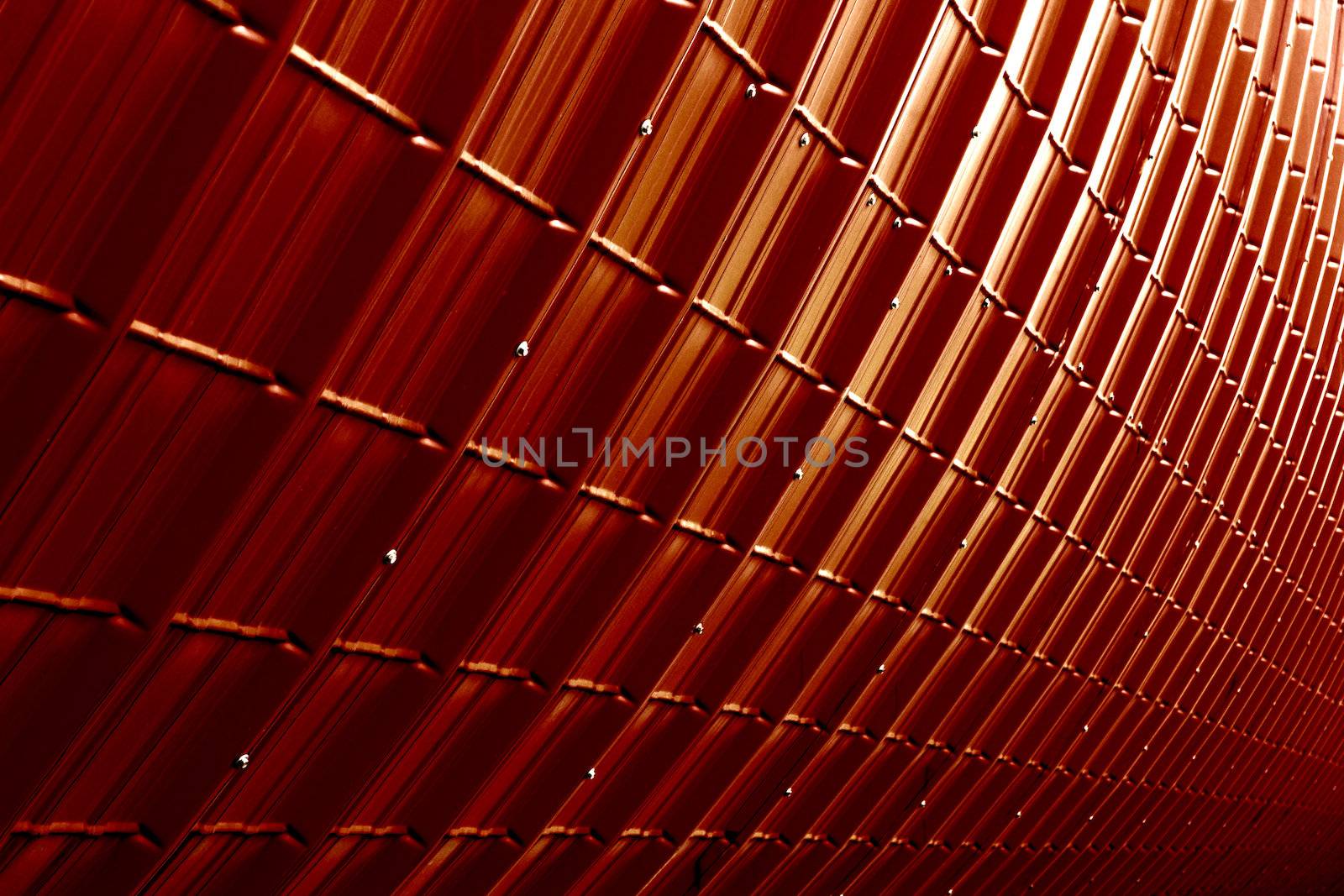 red industrial plate texture (close up of patternt) backgorund