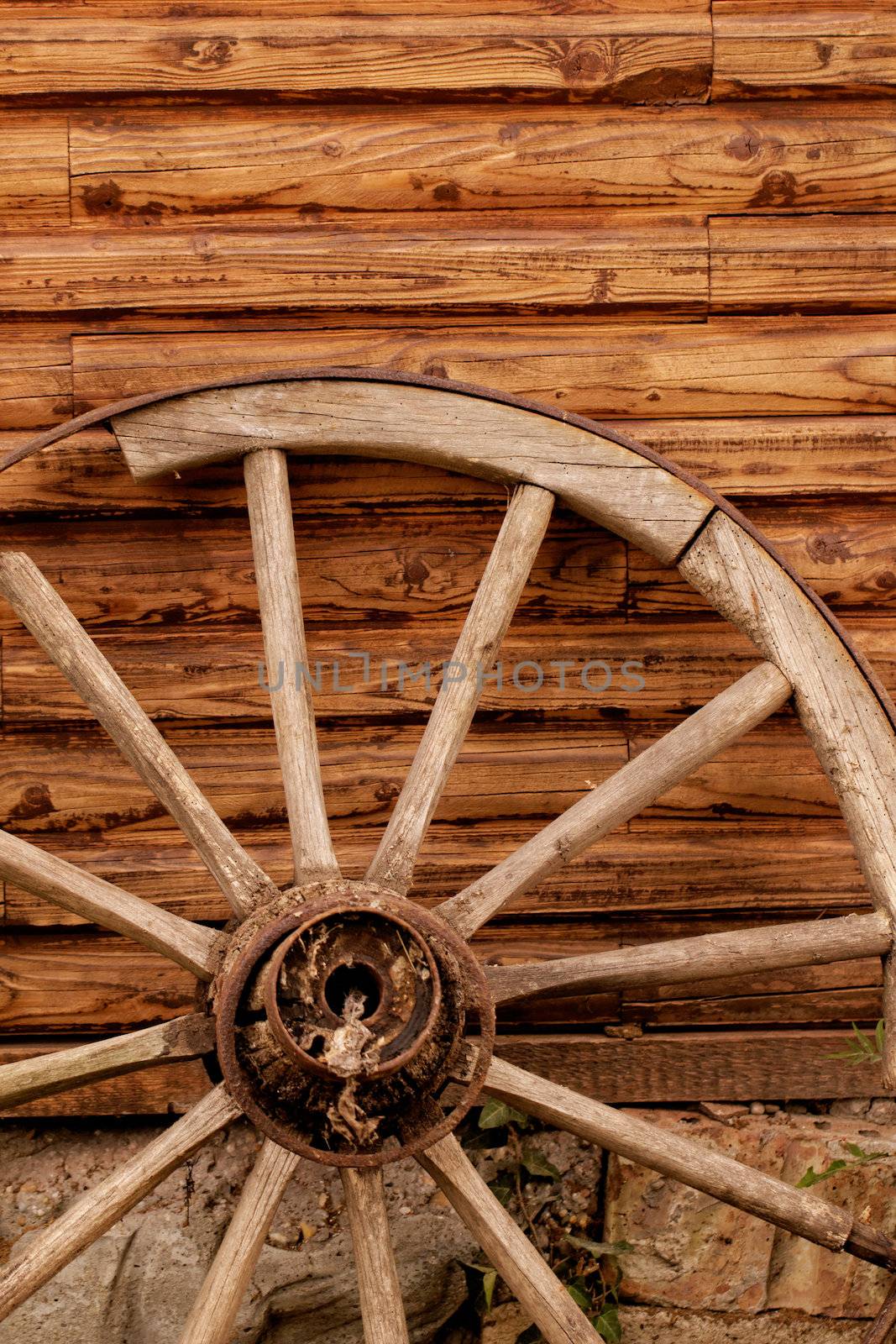 old wagon wheel by NagyDodo