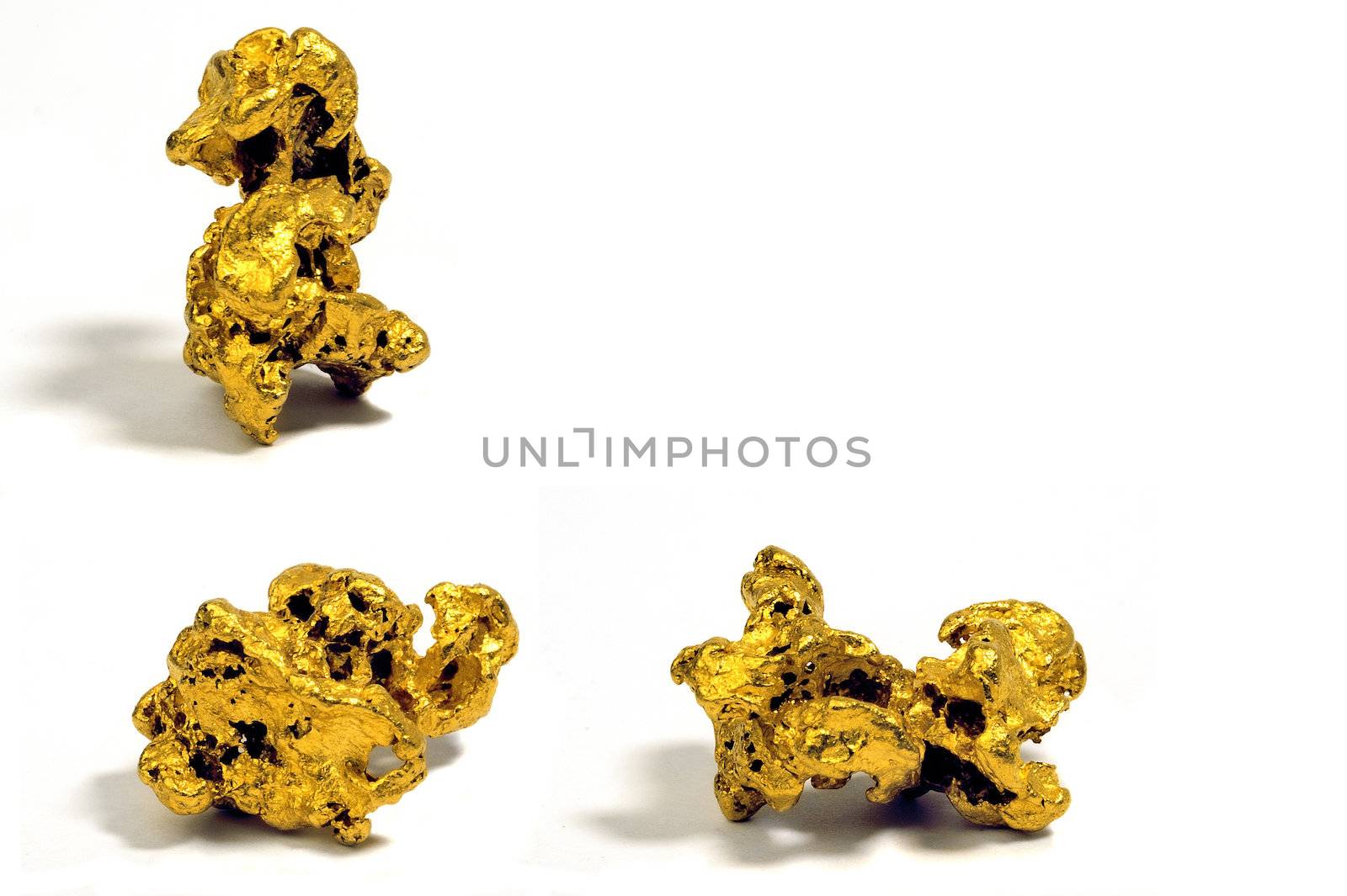 Nuggets of gold by gillespaire