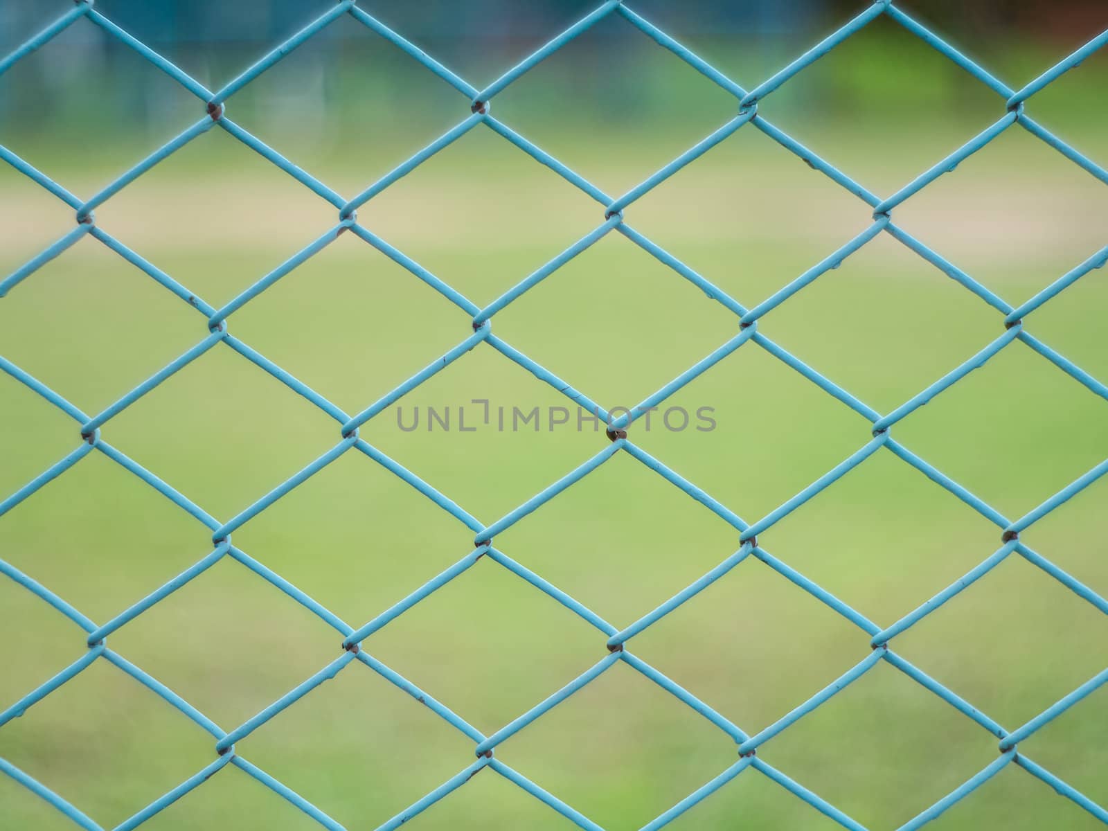 Seamless Chainlink Fence as background