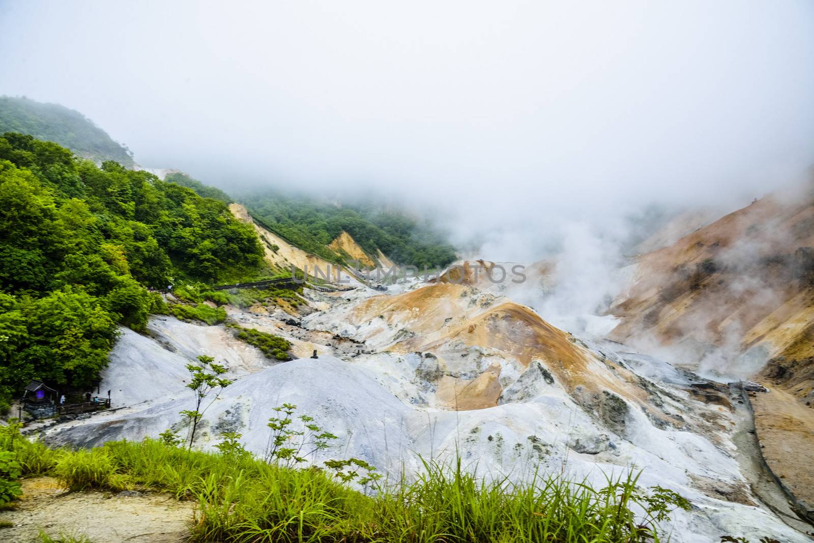 Jigokudani hell mountain in Noboribetsu Japan5 by gjeerawut