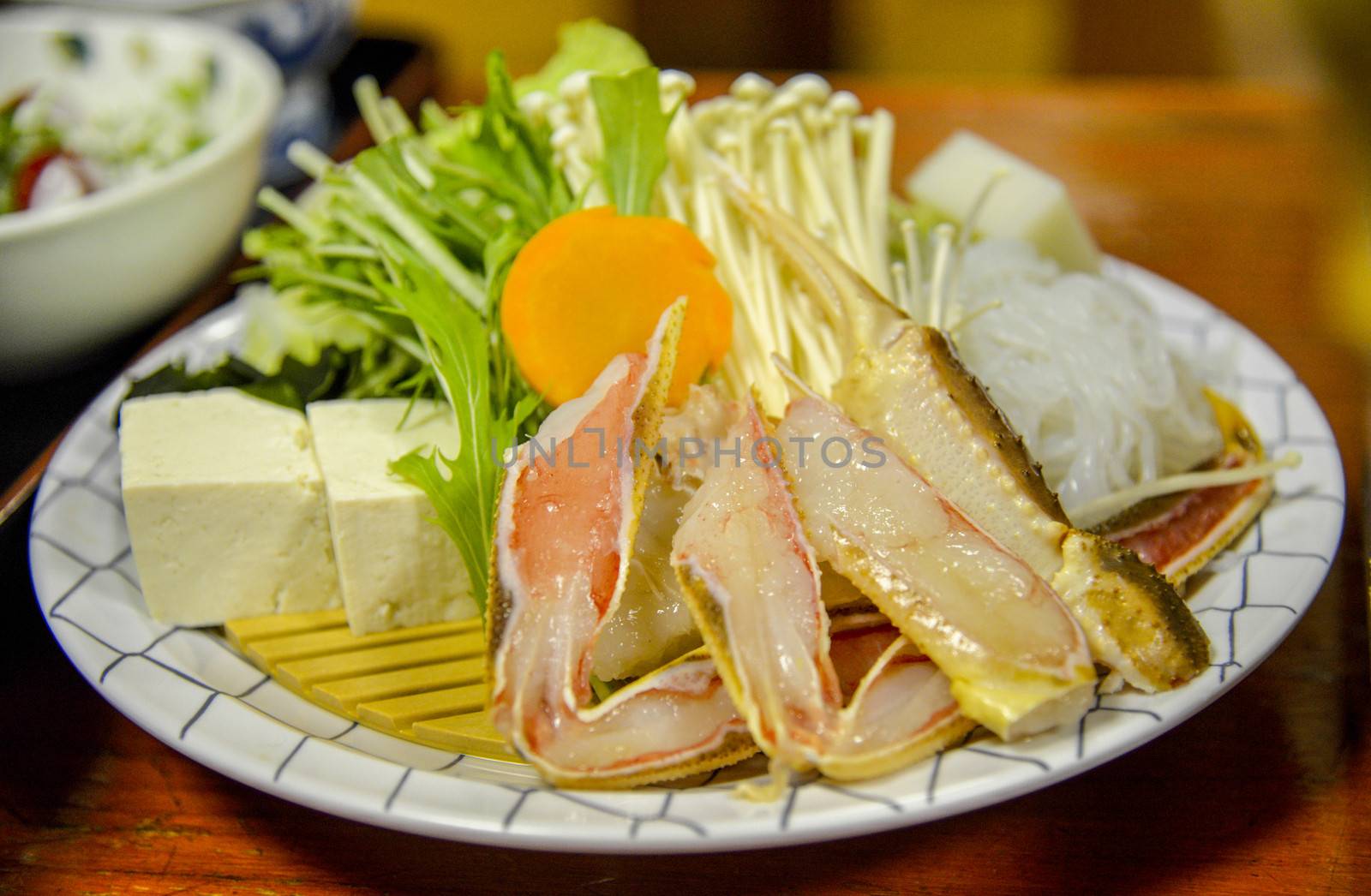 king Crab sukiyaki