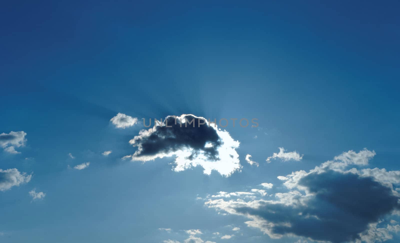 clouds in sunlight by NagyDodo
