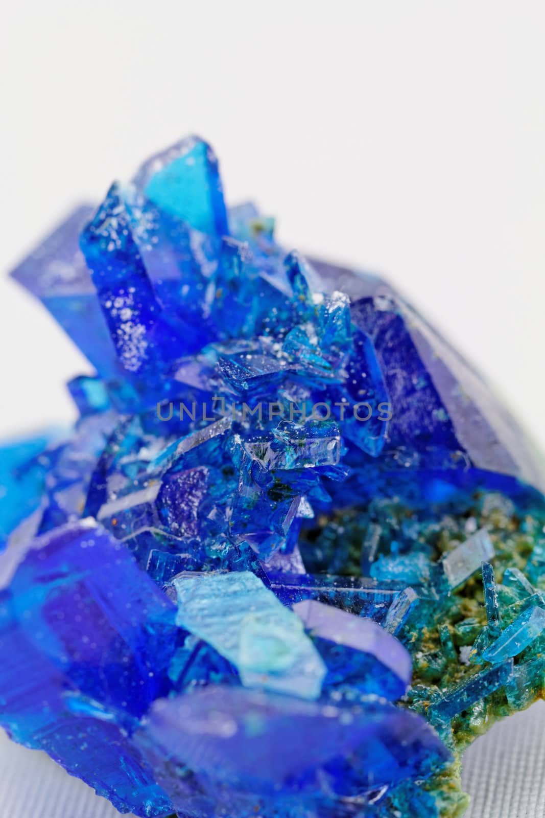 Crystals of blue vitriol - Copper sulfate by NagyDodo