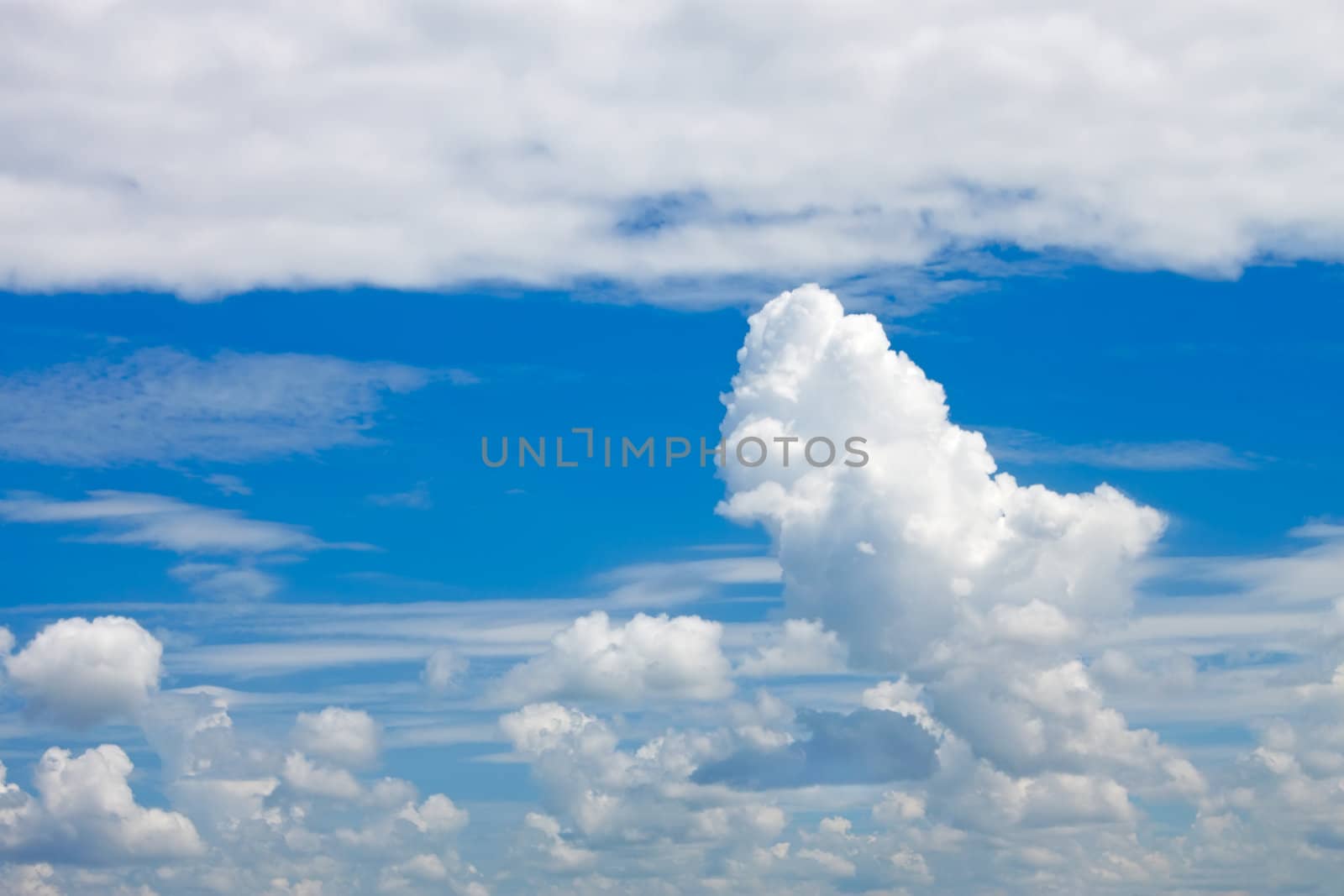 Clouds and blue sky by qiiip