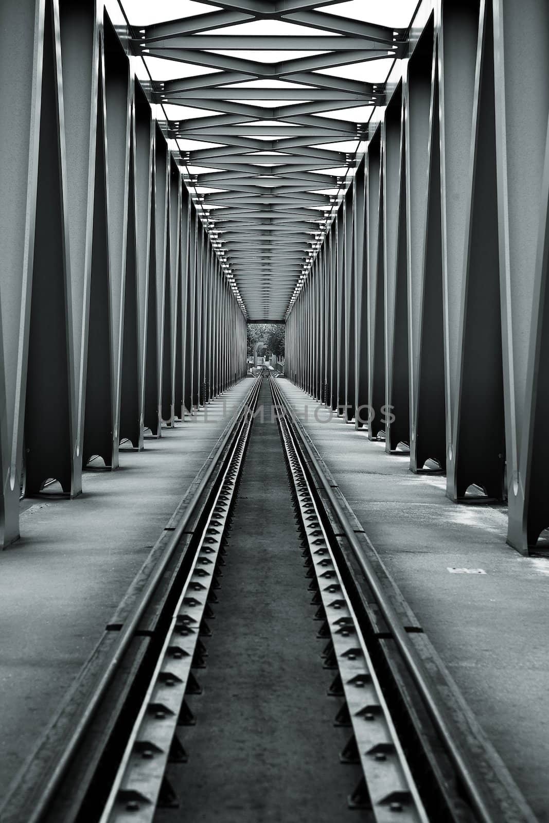 Railroad Bridge by Gudella