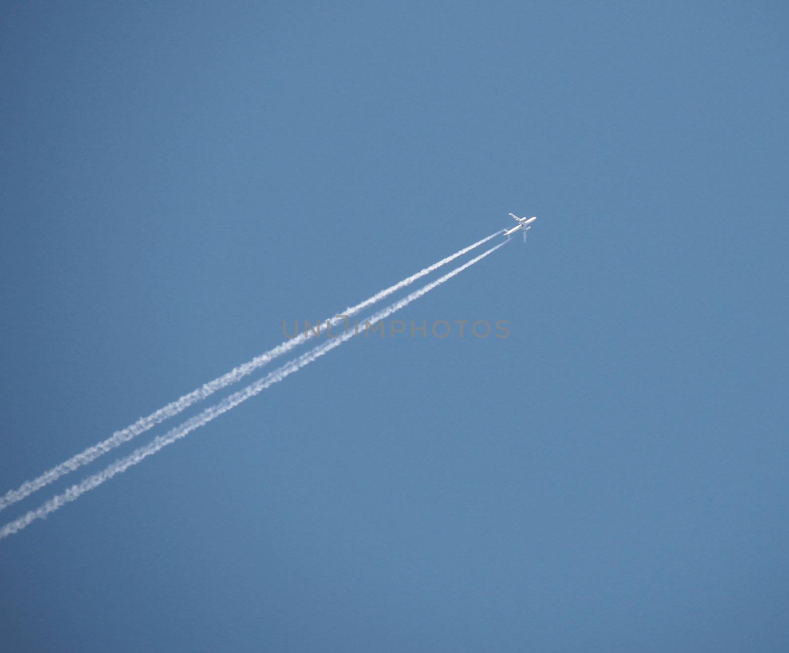 plane and sky 