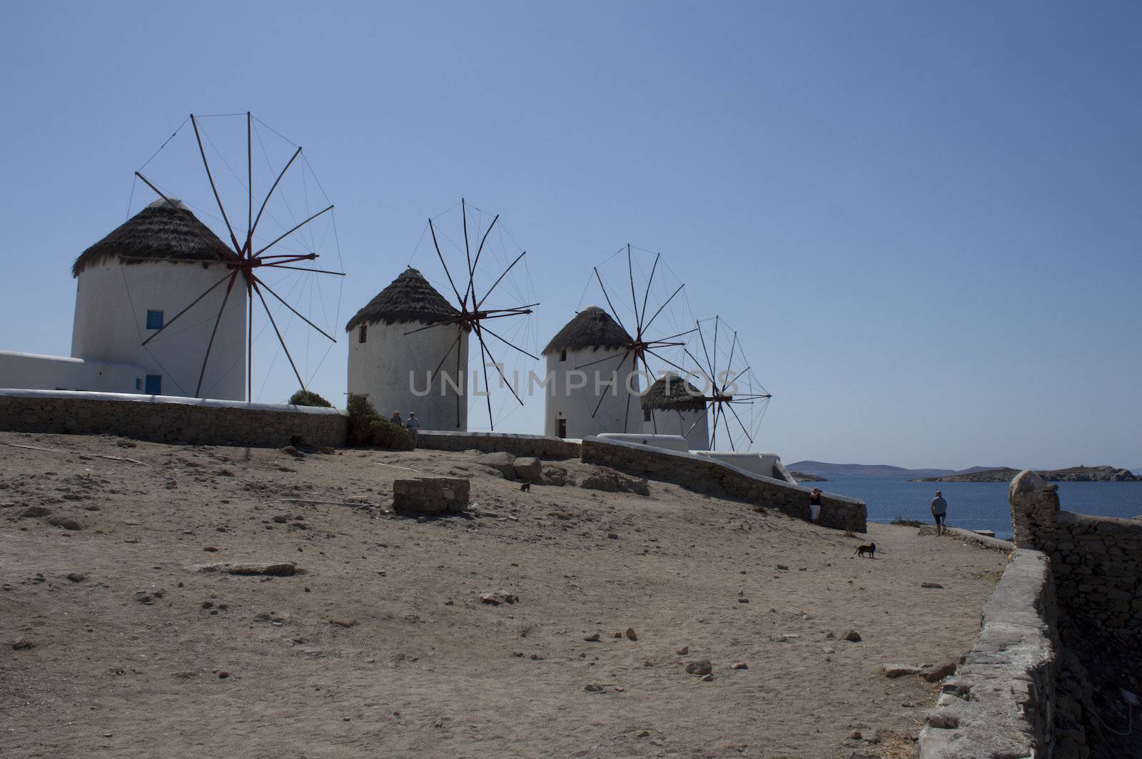 Old windmills by Arsen
