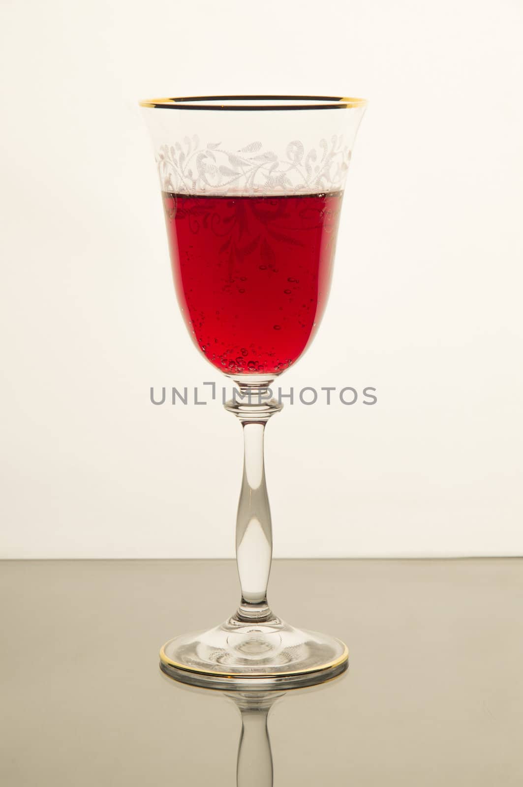 glasses on a light background