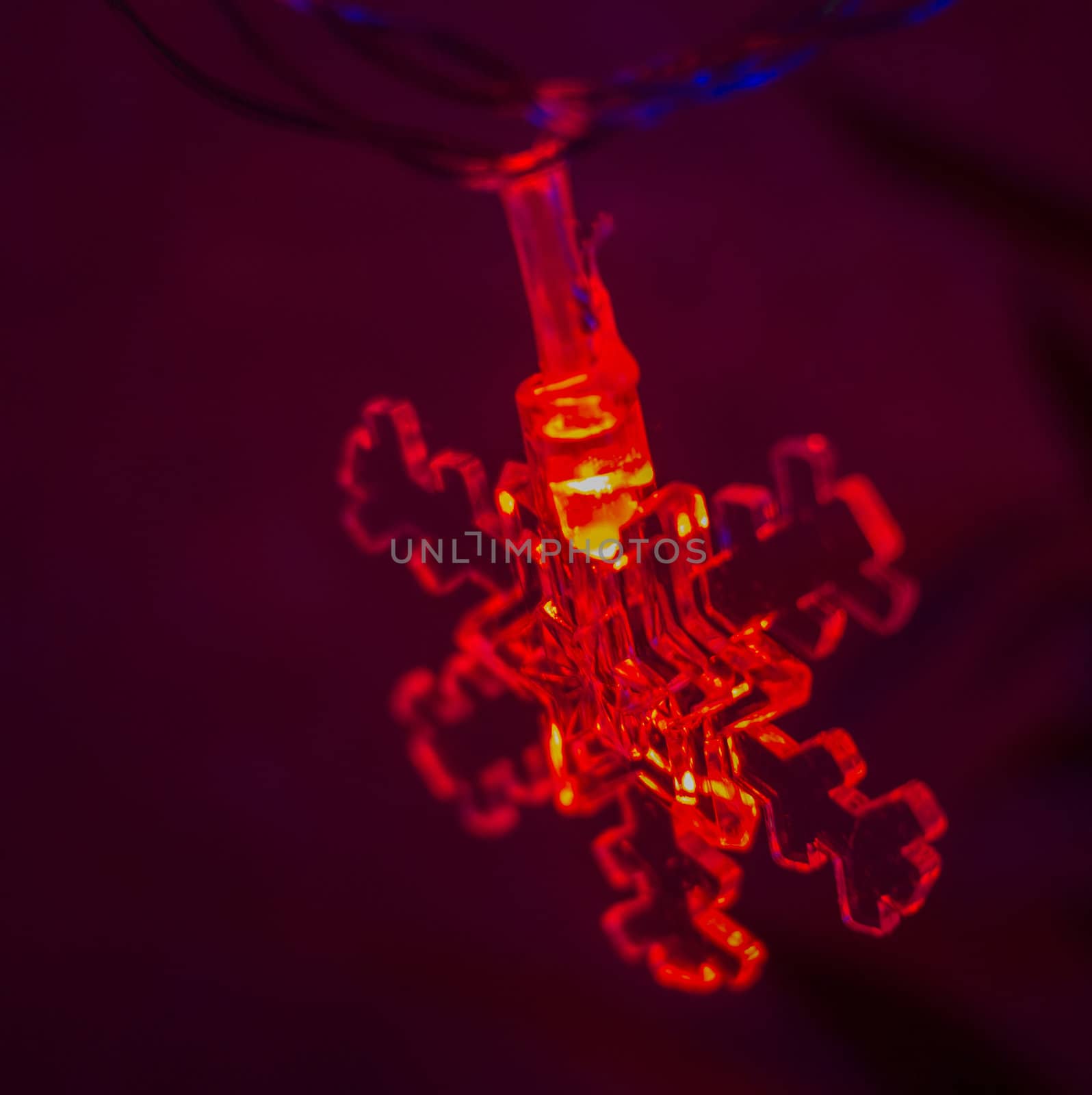 glass snowflake